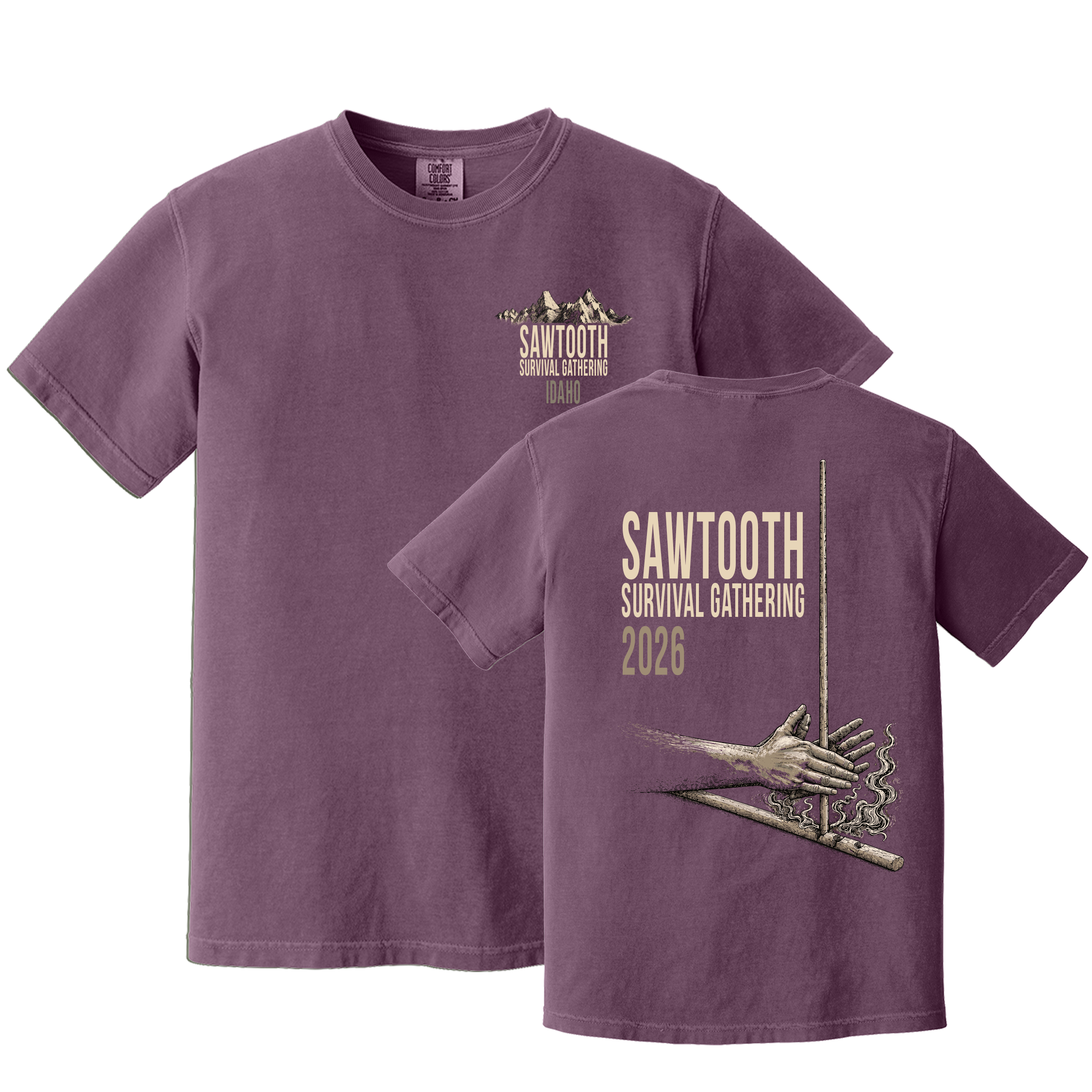 Sawtooth Survival Gathering 2026 Shirts