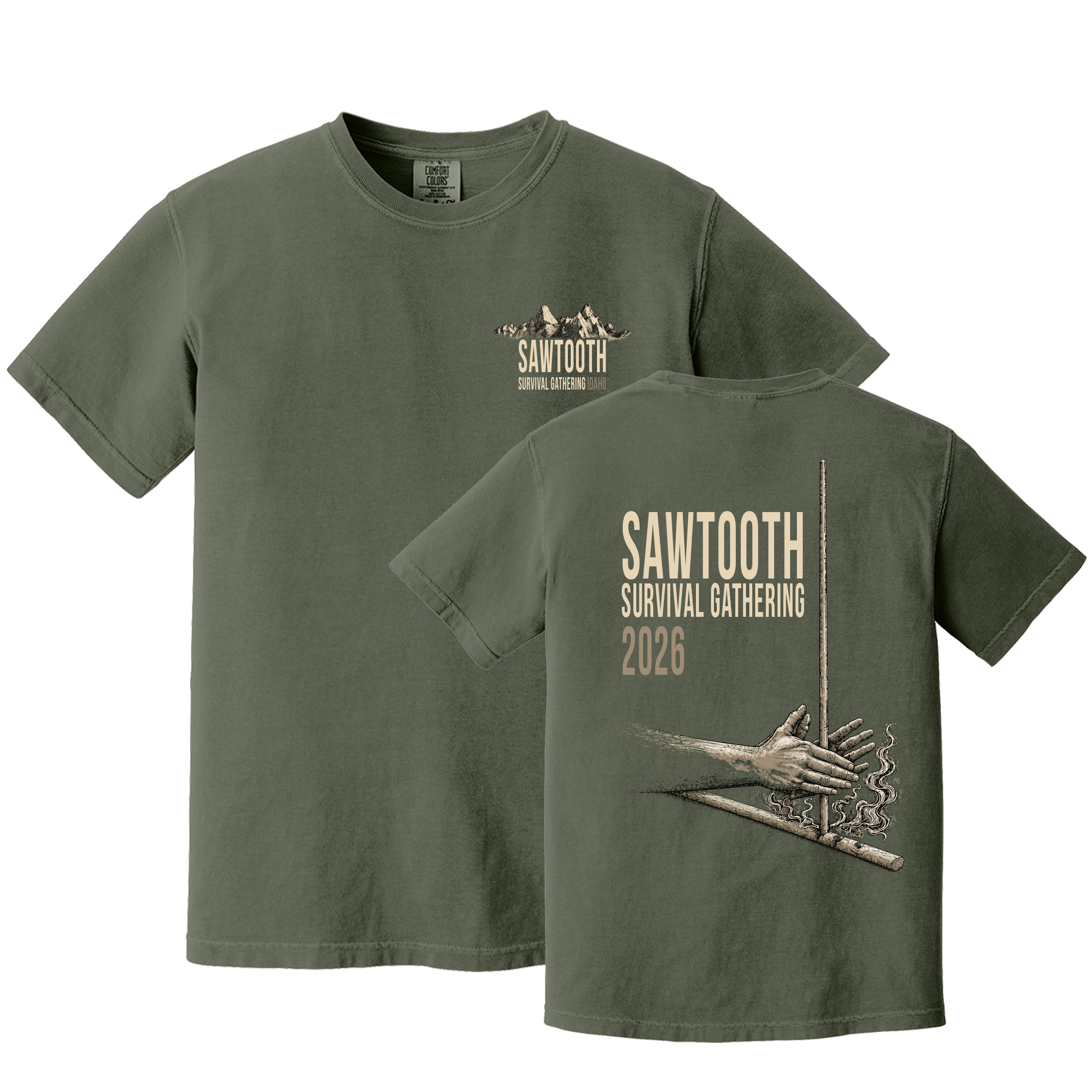 Sawtooth Survival Gathering 2026 Shirts