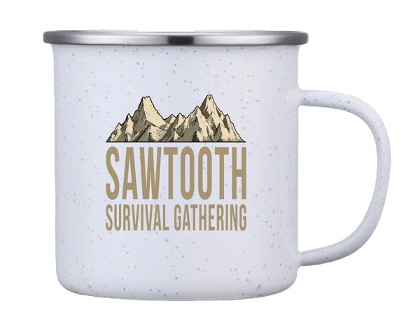 Sawtooth Survival Gathering 2026 Camp Mug